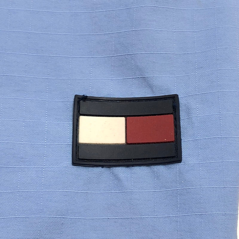 【現状渡し品】【メンズ】 TOMMY HILFIGER トミーヒルフィガー ANORAK PARKA アノラック パーカ プルオーバー ナイロンジャケット アウターヴィンテージ系 146-251121-rs-06-fur サイズ：XL カラー：ブルー・サックス系 万代Net店