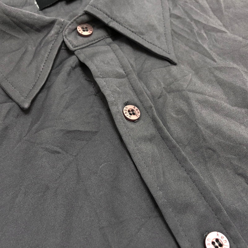 【現状渡し品】【メンズ】 kenjiurban S/S SHIRT 半袖 シャツ 古着 トップス ヴィンテージ系 146-251121-rs-07-fur サイズ：XL カラー：グレー 万代Net店