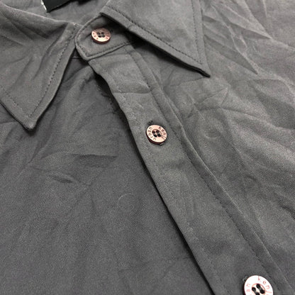 【現状渡し品】【メンズ】 kenjiurban S/S SHIRT 半袖 シャツ 古着 トップス ヴィンテージ系 146-251121-rs-07-fur サイズ：XL カラー：グレー 万代Net店