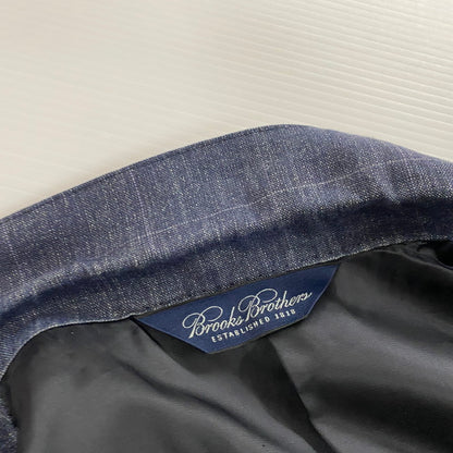 【中古品】【メンズ】 Brooks Brothers ブルックスブラザーズ TAILORED JACKET テーラード ジャケット アウター 三角タグ 145-251124-yo-18-tei サイズ：38SHT 32W カラー：スモーキーネイビー(グレー/ネイビー系) 万代Net店