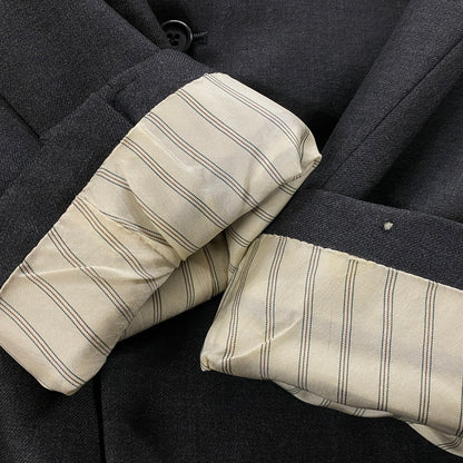 【中古品】【メンズ】 SHIPS シップス SET UP SUIT 11-772904-3 セットアップ スーツ ジャケット パンツ 147-251124-yo-19-tei サイズ：41/33 カラー：グレー 万代Net店