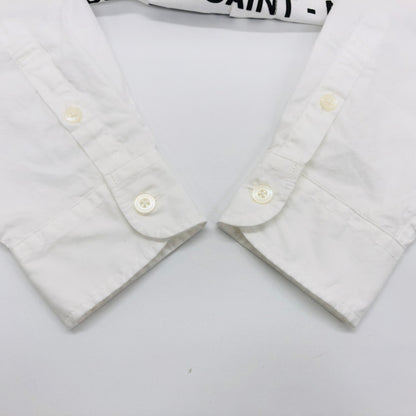 【中古美品】【メンズ】 NEIGHBORHOOD ネイバーフッド × YOHJI YAMAMOTO 242BEYYN-SHM01S ヨウジヤマモト プリント シャツ 長袖 トップス 140-250518-hn-01-fur サイズ：M カラー：ホワイト 万代Net店