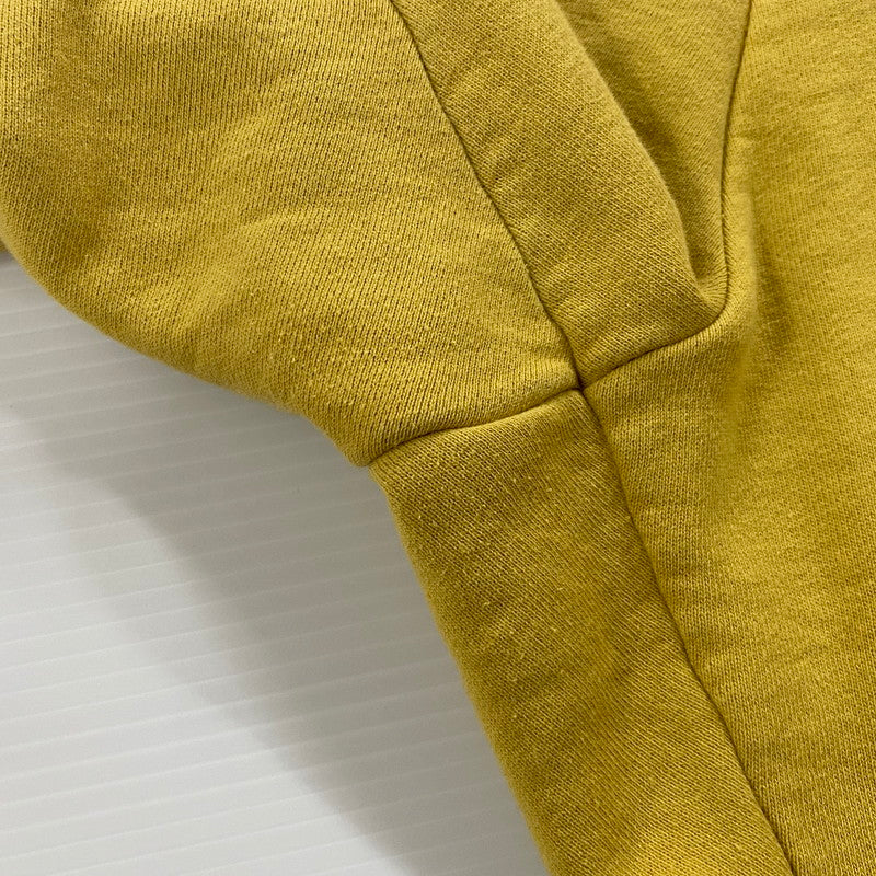 【中古品】【メンズ】 EMOTIONALLY UNAVAILABLE エモーショナリー アンアベイラブル EU WAVY SCRIPT SWEAT SHORT EU-S22-0000-033 スクリプト スウェット ショーツ ボトムス ハーフパンツ ショートパンツ 152-251124-yo-21-tei サイズ：L カラー：イエロー 万代Net店