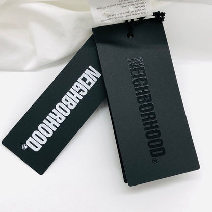 【中古美品】【メンズ】 NEIGHBORHOOD ネイバーフッド × YOHJI YAMAMOTO 242BEYYN-SHM01S ヨウジヤマモト プリント シャツ 長袖 トップス 140-250518-hn-01-fur サイズ：M カラー：ホワイト 万代Net店