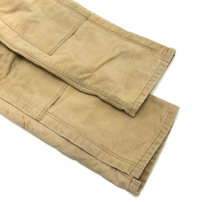 【ジャンク品】【メンズ】 Carhartt カーハート ダック地 オーバーオール ボトムス オールインワン ワークパンツ ワークウェア 古着 145-250818-rs-05-fur サイズ：不明 カラー：ベージュ 万代Net店