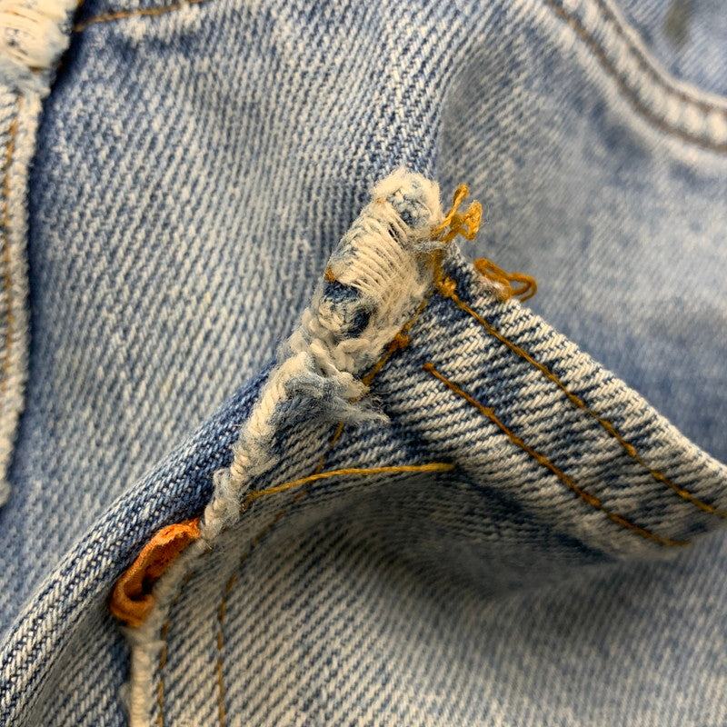 【現状渡し品】【メンズ】 LEVI'S リーバイス 刻印542 USA製 収縮率3％ オレンジタブ YKKジップ ZIPPER FLY FLARE DENIM PANTS ジッパー フライ フレア デニム パンツ ボトムス 157-260519-kh-15-izu カラー：インディゴ 万代Net店
