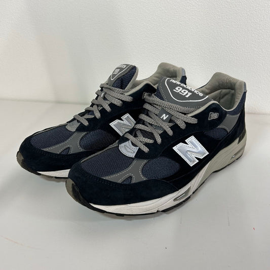 【中古品】【メンズ】 NEW BALANCE ニューバランス M991NV ネイビー スニーカー シューズ 靴 162-250423-mh-12-fuz サイズ：27.5 カラー：ネイビー 万代Net店