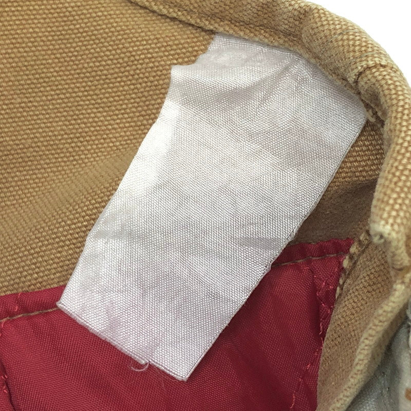 【ジャンク品】【メンズ】 Carhartt カーハート ダック地 オーバーオール ボトムス オールインワン ワークパンツ ワークウェア 古着 145-250818-rs-05-fur サイズ：不明 カラー：ベージュ 万代Net店