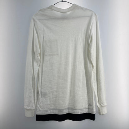 【中古品】【メンズ】 NIKE ナイキ HO150410POV 822676-100 長袖Ｔシャツ 148-260118-WA-07-iwa サイズ：S カラー：ホワイト ブラック 万代Net店