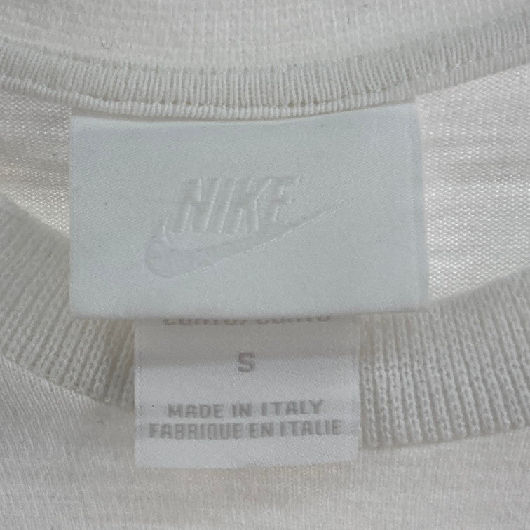 【中古品】【メンズ】 NIKE ナイキ HO150410POV 822676-100 長袖Ｔシャツ 148-260118-WA-07-iwa サイズ：S カラー：ホワイト ブラック 万代Net店