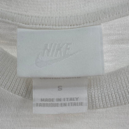 【中古品】【メンズ】 NIKE ナイキ HO150410POV 822676-100 長袖Ｔシャツ 148-260118-WA-07-iwa サイズ：S カラー：ホワイト ブラック 万代Net店