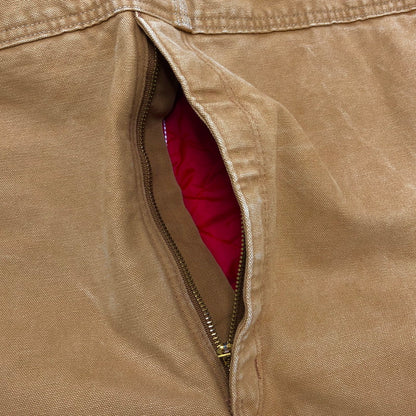 【現状渡し品】【メンズ】 Carhartt カーハート ダック地 オーバーオール ボトムス オールインワン ワークパンツ ワークウェア 古着 157-251016-rs-07-fur カラー：キャメル系 万代Net店