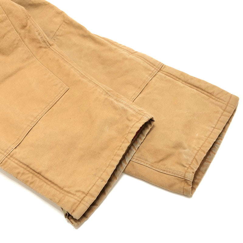 【現状渡し品】【メンズ】 Carhartt カーハート ダック地 オーバーオール ボトムス オールインワン ワークパンツ ワークウェア 古着 157-251016-rs-07-fur カラー：キャメル系 万代Net店