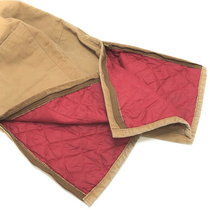 【現状渡し品】【メンズ】 Carhartt カーハート ダック地 オーバーオール ボトムス オールインワン ワークパンツ ワークウェア 古着 157-251016-rs-07-fur カラー：キャメル系 万代Net店