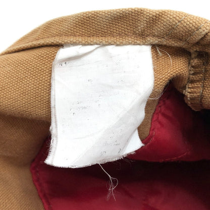 【現状渡し品】【メンズ】 Carhartt カーハート ダック地 オーバーオール ボトムス オールインワン ワークパンツ ワークウェア 古着 157-251016-rs-07-fur カラー：キャメル系 万代Net店