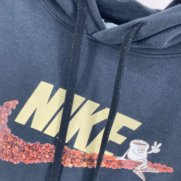 【中古品】【メンズ】 NIKE ナイキ DX6513-010 コーヒー豆 パーカー 148-260118-WA-08-iwa サイズ：L カラー：ブラック 万代Net店