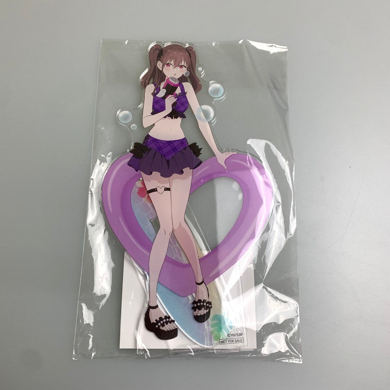 【中古美品】 2.5次元の誘惑 ハピネス缶バッジBOX 水着 ハピネス賞 橘美花莉 BIGアクリルスタンド 054-251031-zi-06-min 万代Net店