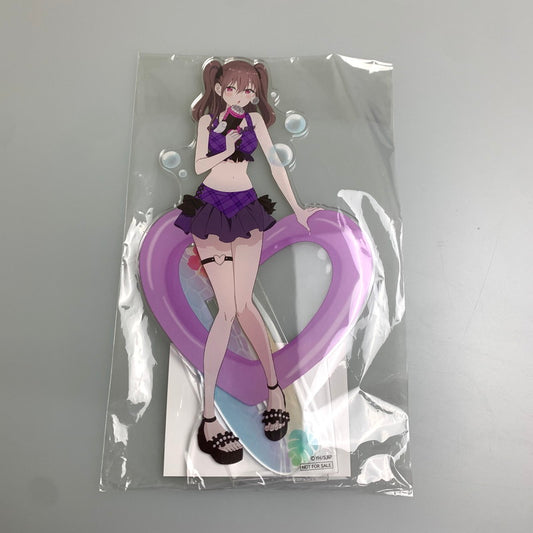 【中古美品】 2.5次元の誘惑 ハピネス缶バッジBOX 水着 ハピネス賞 橘美花莉 BIGアクリルスタンド 054-251031-zi-06-min 万代Net店