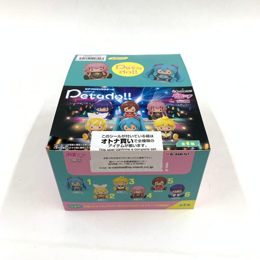 【未使用品】 petadoll 初音ミクシリーズ ピアプロキャラクターズ BOX 全6種 コンプリートセット 054-260703-ma-04-fur 万代Net店