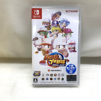 【未使用品】 CERO A パワフルプロ野球2026-2027 -Switch 029-260614-MS-10-min 万代Net店