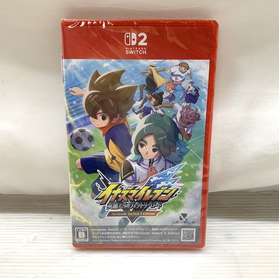 【未使用品】 CERO B イナズマイレブン 英雄たちのヴィクトリーロード Nintendo Switch 2 Edition 029-260614-MS-11-min 万代Net店