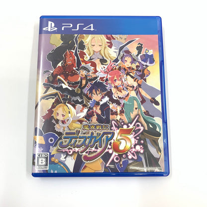 【中古品】 魔界戦記ディスガイア5 初回限定版 - PS4 ゲーム 027-250817-ko-02-fur 万代Net店