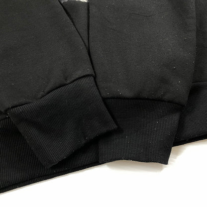 【中古品】【メンズ】 UNKNOWN WHY MEN ARE SCARED OF YOU PRINT SWEAT プリント スウェット 長袖 トップス トレーナー 147-251125-yo-17-tei サイズ：L カラー：ブラック 万代Net店