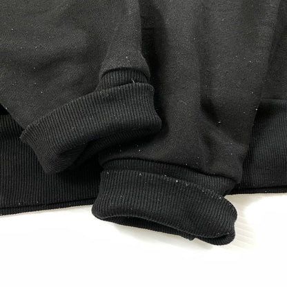 【中古品】【メンズ】 UNKNOWN WHY MEN ARE SCARED OF YOU PRINT SWEAT プリント スウェット 長袖 トップス トレーナー 147-251125-yo-17-tei サイズ：L カラー：ブラック 万代Net店