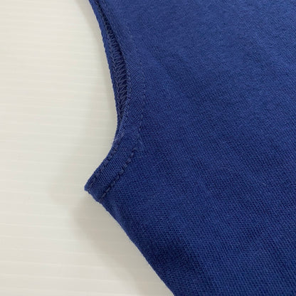 【中古品】【メンズ】 NIKE ナイキ 90's PRINT LOGO SLEEVELESS TEE 670458 90年代 プリント ロゴ スリーブレス Tシャツ ノースリーブ 148-251125-yo-18-tei サイズ：L カラー：ネイビー 万代Net店