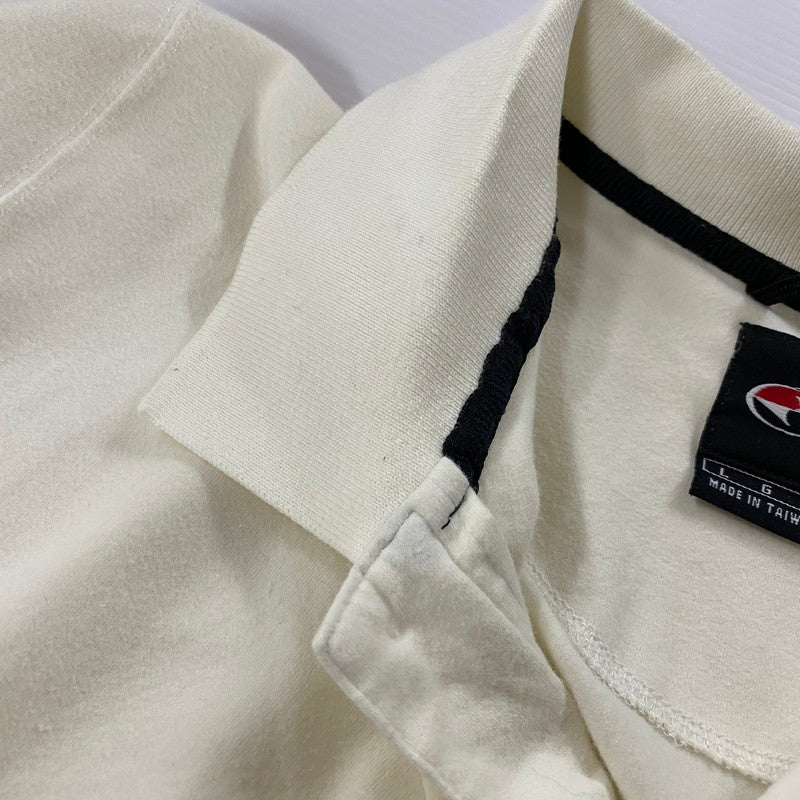 【中古品】【メンズ】 NIKE ナイキ 90’s TIGER WOODS GOLF POLO SHIRT S9-FET 90年代 タイガーウッズ ゴルフ ポロシャツ 半袖 トップス 148-251125-yo-19-tei サイズ：L カラー：ホワイト 万代Net店