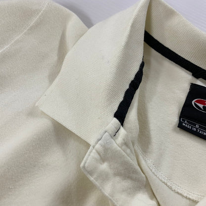 【中古品】【メンズ】 NIKE ナイキ 90’s TIGER WOODS GOLF POLO SHIRT S9-FET 90年代 タイガーウッズ ゴルフ ポロシャツ 半袖 トップス 148-251125-yo-19-tei サイズ：L カラー：ホワイト 万代Net店