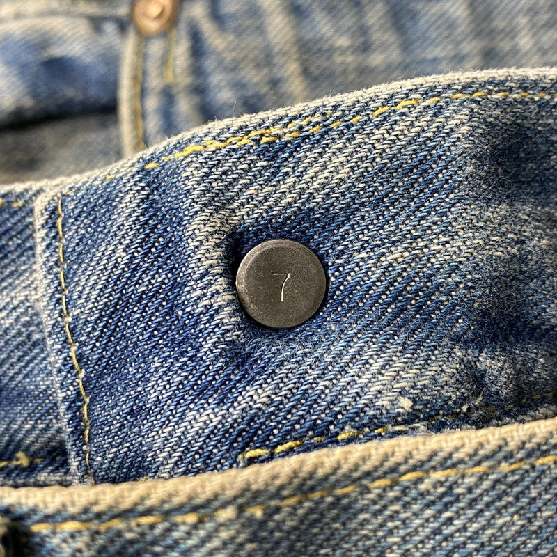 【現状渡し品】【メンズ】 LEE リー サイド黒タグ 刻印7 セミオート TALON ZIP USA製 DENIM PANTS タロンジップ デニム パンツ ボトムス 157-260424-kh-05-izu サイズ：34 カラー：インディゴ 万代Net店