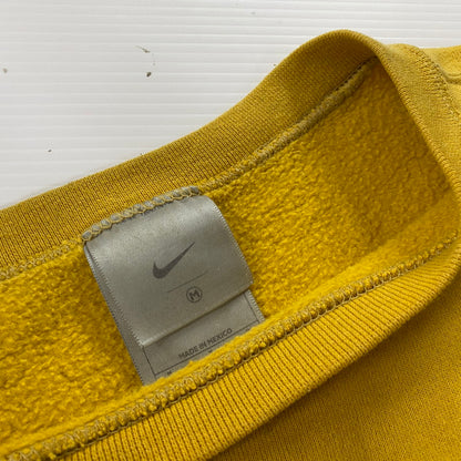 【中古品】【メンズ】 NIKE ナイキ 90’s ONE POINT LOGO SWEAT 90年代 ワンポイント ロゴ スウェット 長袖 トップス トレーナー 148-251125-yo-20-tei サイズ：M カラー：イエロー 万代Net店