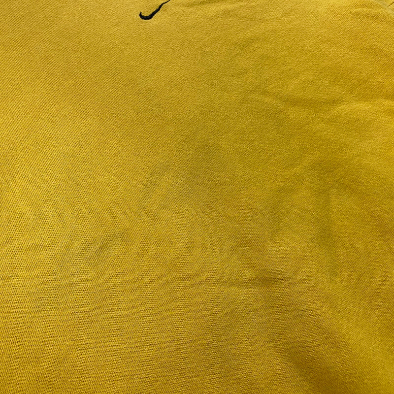 【中古品】【メンズ】 NIKE ナイキ 90’s ONE POINT LOGO SWEAT 90年代 ワンポイント ロゴ スウェット 長袖 トップス トレーナー 148-251125-yo-20-tei サイズ：M カラー：イエロー 万代Net店