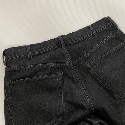 【中古品】【メンズ】 BEAMS ビームス 5POCKET SHORT WIDE DENIM PANTS 38-21-0040-791 5ポケット ショート ワイド デニムパンツ ボトムス ハーフパンツ 158-251125-yo-26-tei サイズ：M カラー：ブラック 万代Net店