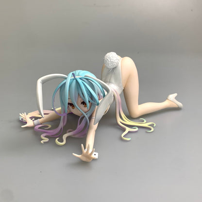 【現状渡し品】 白 生足バニーVer. ノーゲーム・ノーライフ B-Style 1/4 PVC製塗装済み完成品 本体のみ フィギュア 053-251031-zi-17-min 万代Net店