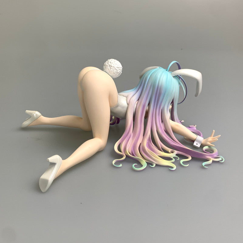 【現状渡し品】 白 生足バニーVer. ノーゲーム・ノーライフ B-Style 1/4 PVC製塗装済み完成品 本体のみ フィギュア 053-251031-zi-17-min 万代Net店