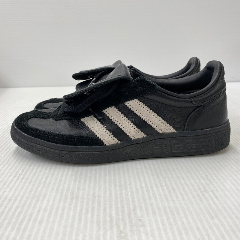 【中古品】【レディース】 ADIDAS アディダス × SHUKYU シュウキュウ × E-WAX イーワックス HP6695 HANDBALL SPEZIAL ハンドボール スペツィアル スニーカー 靴 166-260713-kh-03-izu サイズ：23.5 カラー：CBLK/FWHT/CBLK 万代Net店