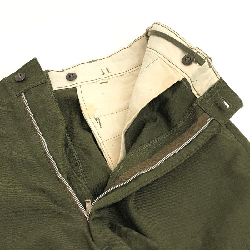 【現状渡し品】【メンズ】 US.ARMY ユーエスアーミー M-51 WOOL TROUSERS 8415-00-231-7203 パンツ ボトムス 古着 ヴィンテージ 157-260430-rs-04-fur サイズ：M カラー：カーキ・オリーブ系 万代Net店