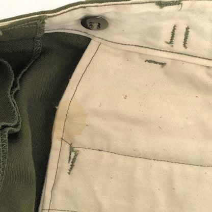 【現状渡し品】【メンズ】 US.ARMY ユーエスアーミー M-51 WOOL TROUSERS 8415-00-231-7203 パンツ ボトムス 古着 ヴィンテージ 157-260430-rs-04-fur サイズ：M カラー：カーキ・オリーブ系 万代Net店