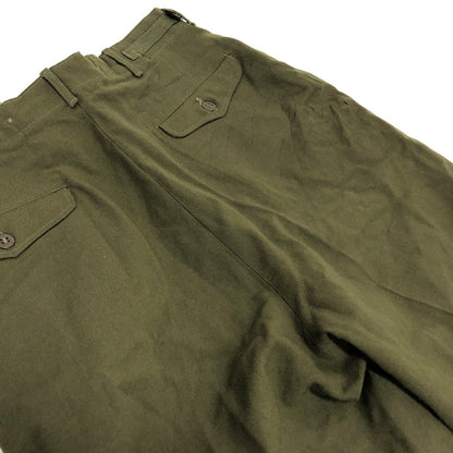 【現状渡し品】【メンズ】 US.ARMY ユーエスアーミー M-51 WOOL TROUSERS 8415-00-231-7203 パンツ ボトムス 古着 ヴィンテージ 157-260430-rs-04-fur サイズ：M カラー：カーキ・オリーブ系 万代Net店