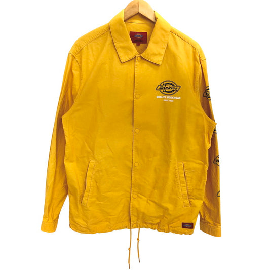 【中古品】【メンズ】 DICKIES ディッキーズ COTTON JACKET DK007102 ジャケット ワークジャケット アウター 古着 147-260430-rs-06-fur サイズ：L カラー：イエロー 万代Net店