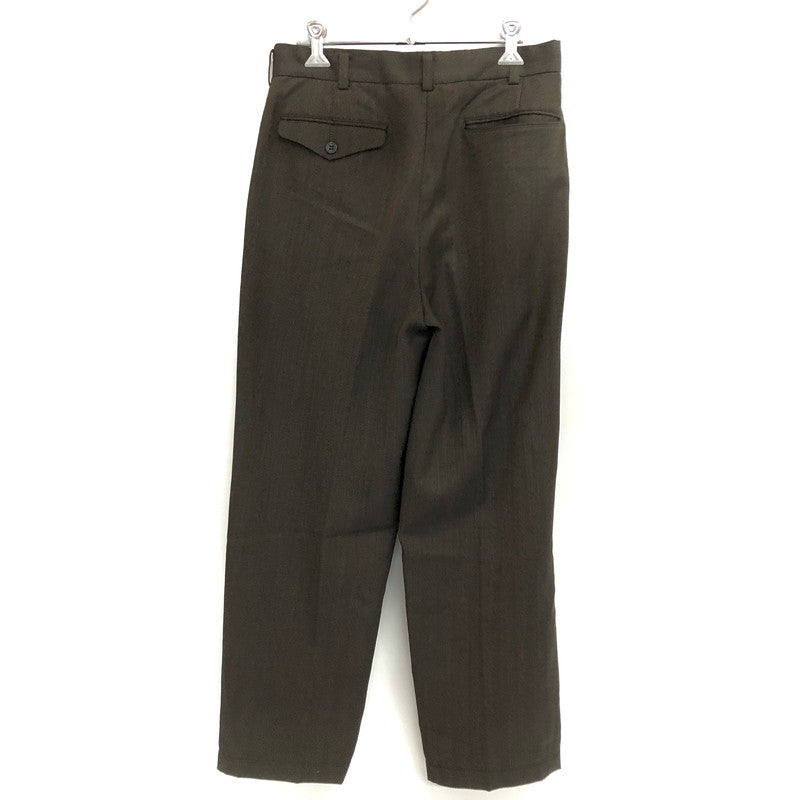 【中古品】【メンズ】 JUN MEN ジュンメン CELINO MODEL SLACKS スラックス パンツ ボトムス 古着 ヴィンテージ 157-260430-rs-09-fur サイズ：74 カラー：オリーブ系 万代Net店