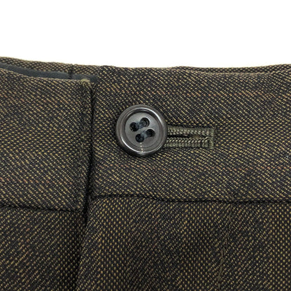 【中古品】【メンズ】 JUN MEN ジュンメン CELINO MODEL SLACKS スラックス パンツ ボトムス 古着 ヴィンテージ 157-260430-rs-09-fur サイズ：74 カラー：オリーブ系 万代Net店