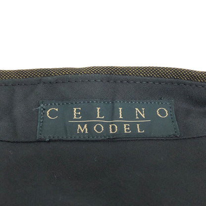 【中古品】【メンズ】 JUN MEN ジュンメン CELINO MODEL SLACKS スラックス パンツ ボトムス 古着 ヴィンテージ 157-260430-rs-09-fur サイズ：74 カラー：オリーブ系 万代Net店