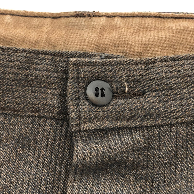 【中古品】【メンズ】 MAGASINS BLEUS WORK PANTS パンツ ボトムス 古着 ヴィンテージ 157-260501-rs-04-fur サイズ：T58 L カラー：ブラウン 万代Net店