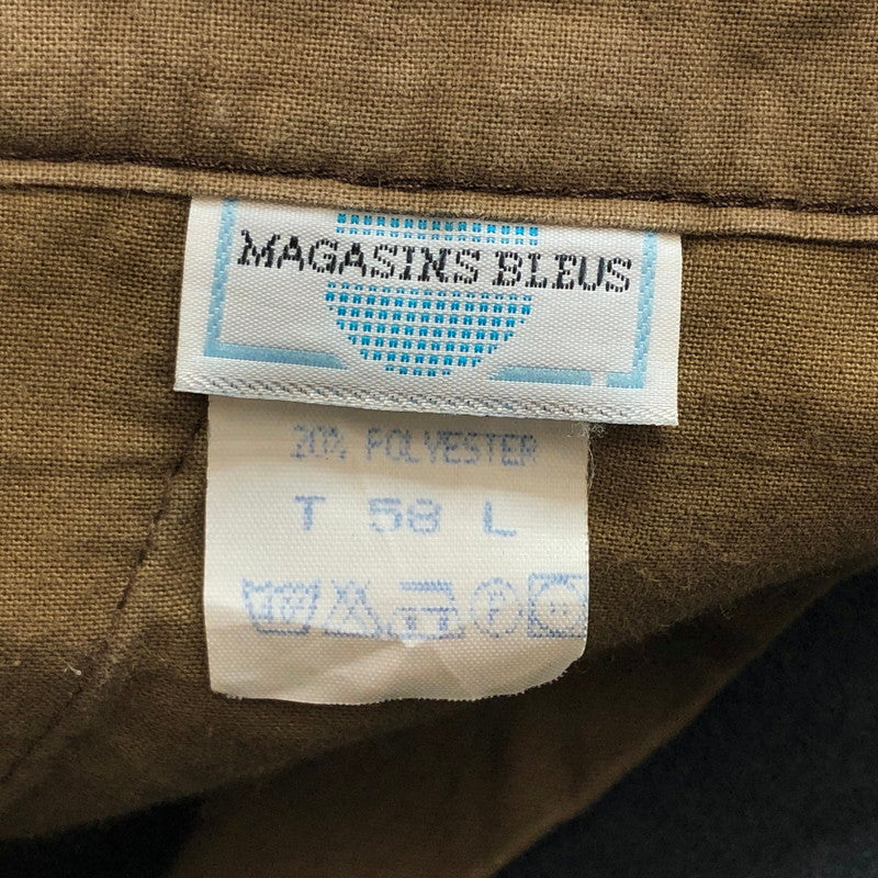 【中古品】【メンズ】 MAGASINS BLEUS WORK PANTS パンツ ボトムス 古着 ヴィンテージ 157-260501-rs-04-fur サイズ：T58 L カラー：ブラウン 万代Net店