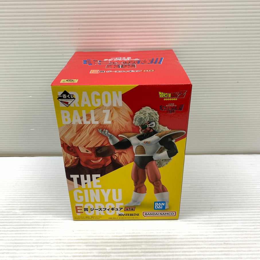 【中古品】 一番くじ ドラゴンボール ギニュー特戦隊!!来襲 E賞 ジース フィギュア バンダイ 箱あり 050-260804-YT-03-min 万代Net店
