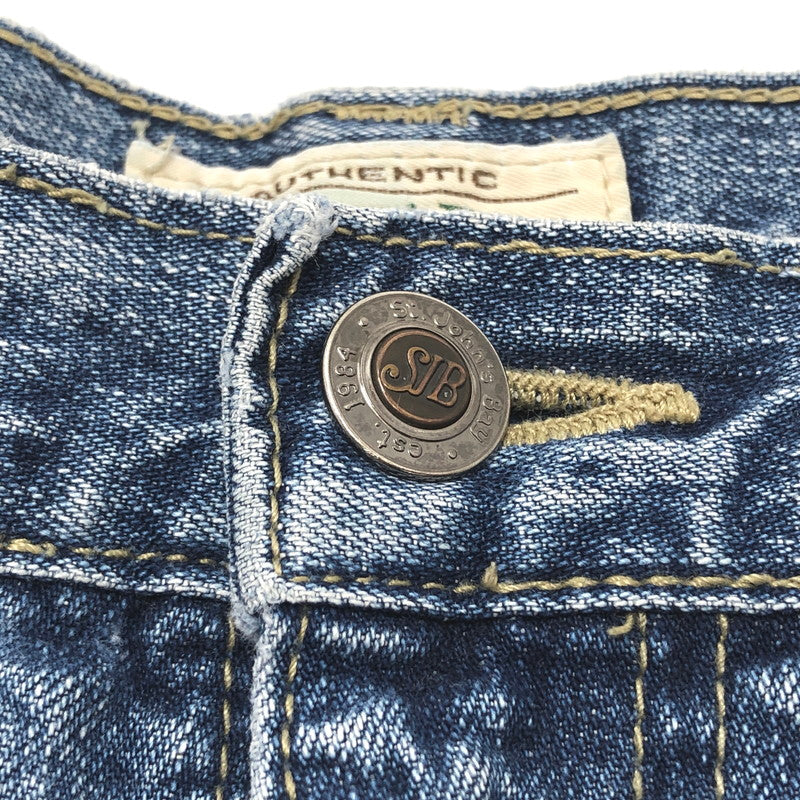 【現状渡し品】【メンズ/レディース】 ST.JOHNS BAY 90S DENIM PANT デニムパンツ Gパン ジーンズ ボトムス 古着 ヴィンテージ 157-260501-rs-01-fur サイズ：4 カラー：インディゴ 万代Net店