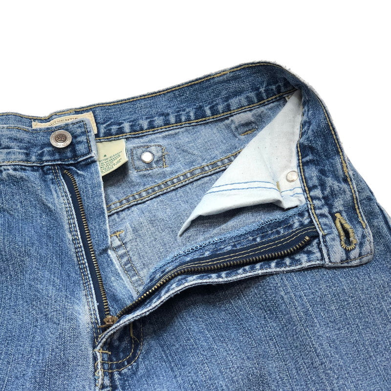 【現状渡し品】【メンズ/レディース】 ST.JOHNS BAY 90S DENIM PANT デニムパンツ Gパン ジーンズ ボトムス 古着 ヴィンテージ 157-260501-rs-01-fur サイズ：4 カラー：インディゴ 万代Net店